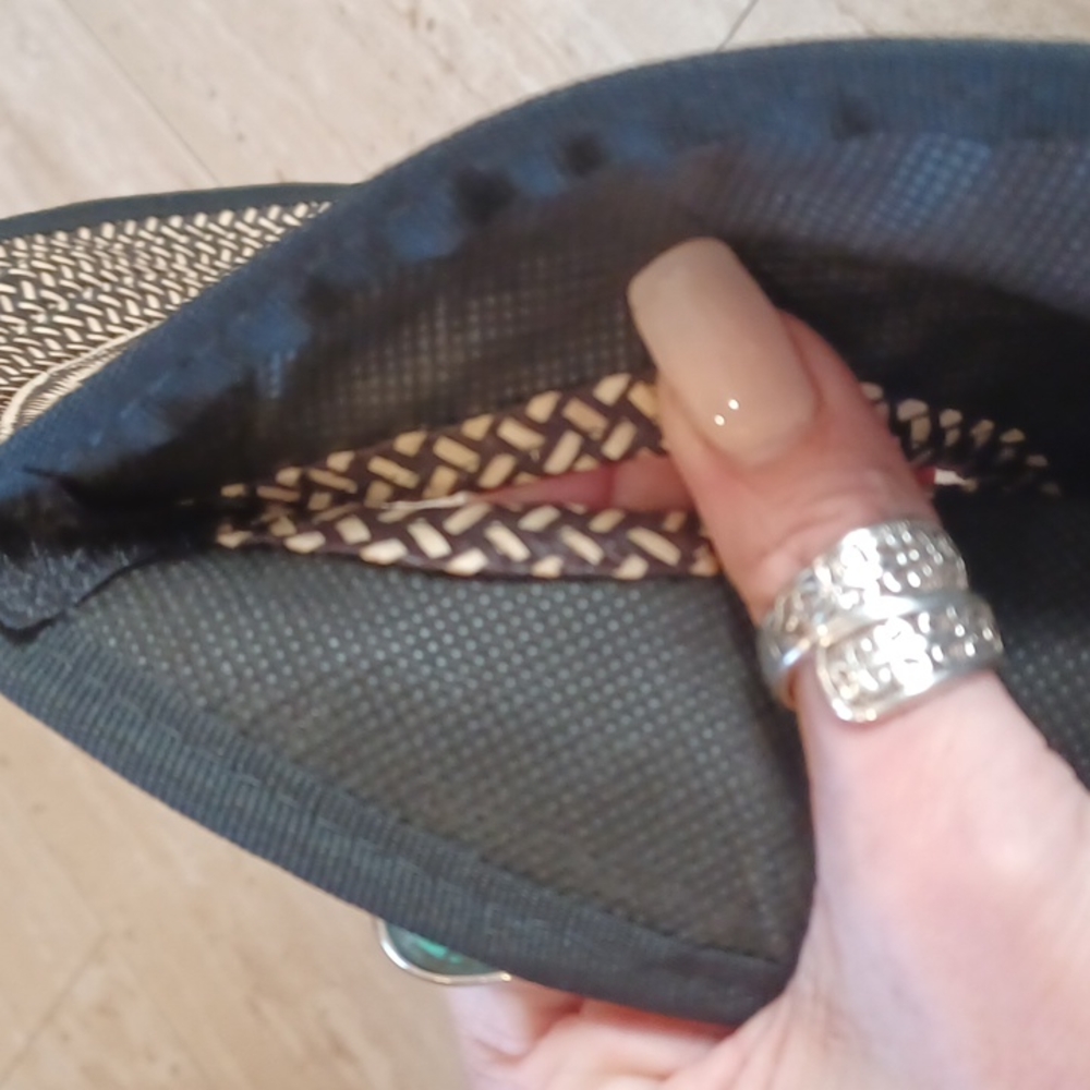 Boho Colorful Straw-like Handbag - Picture 4 of 8
